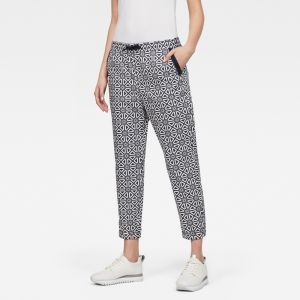 G-STAR Nohavice - Bronson mid sport chino wmn modro-biele