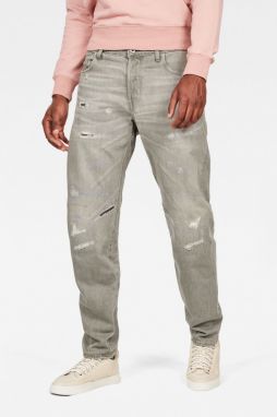 G-STAR Rifle - Arc 3D relaxed tapered E Restored sivé