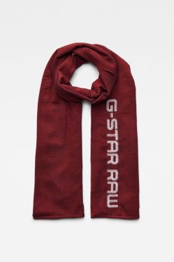 G-STAR Šál - Vector scarf bordový