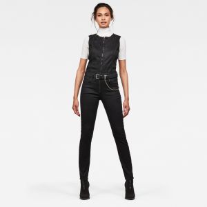 G-STAR Overal - Lynn type 30 jumpsuit wmn s\less čierny