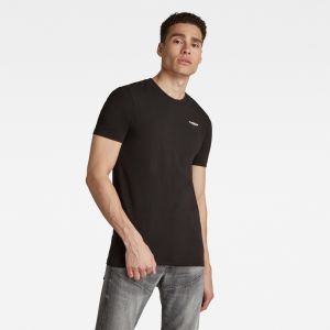 G-STAR Tričko - Slim base r t s\s čierne