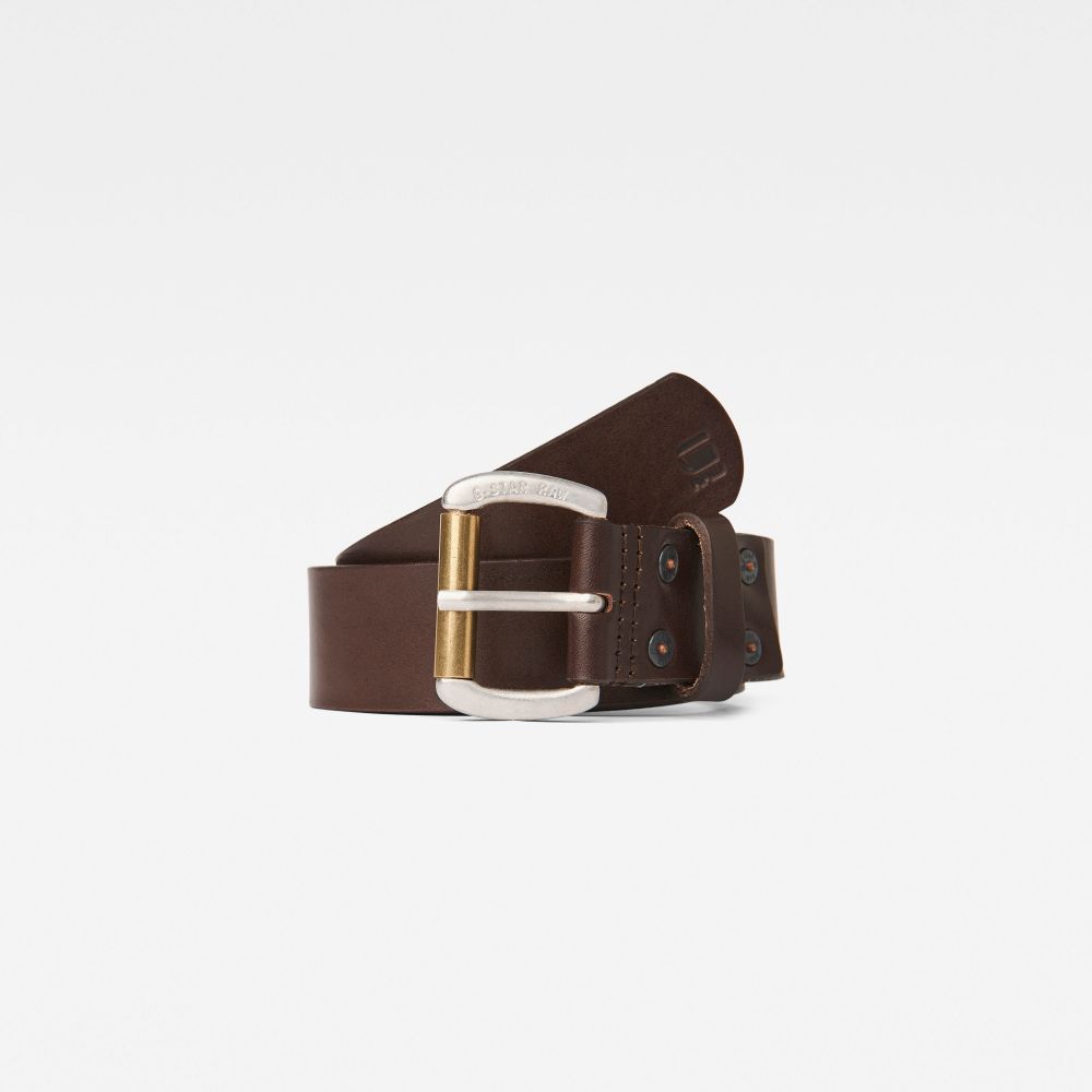 G-STAR Opasok - Dast belt hnedý
