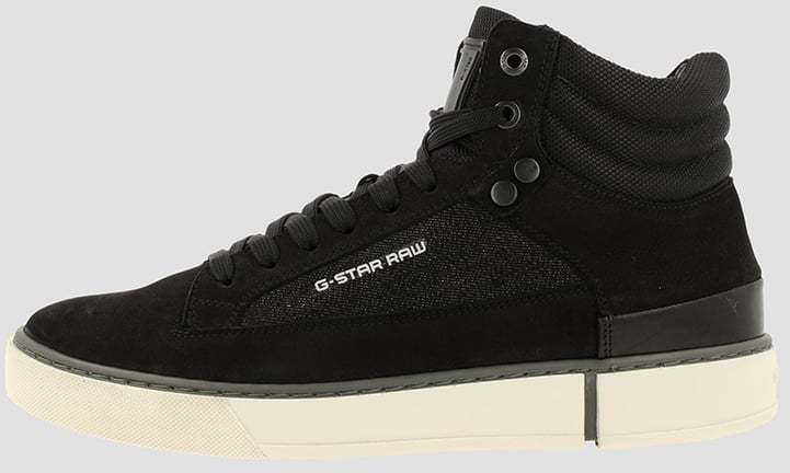 G-STAR Tenisky - RAVOND MID DNM M 0999 BLK 5A čierne