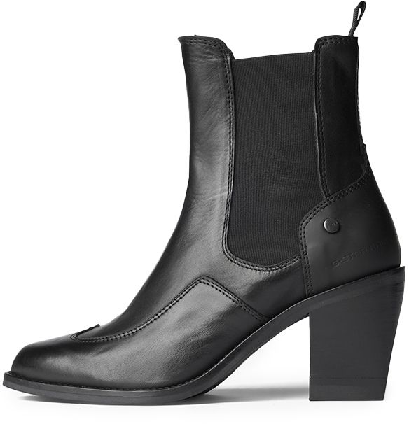 G-STAR Čižmy - TACOMA II CHS LEA W 0999 BLK 4K čierne
