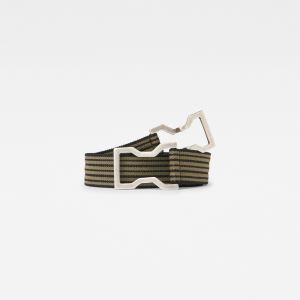 G-STAR Opasok - Elastic belt zeleno-čierny