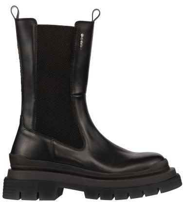 G-STAR Čižmy - LINTELL HGH CHS LEA W 0999 BLK 4K čierne