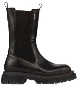 G-STAR Čižmy - LINTELL HGH CHS LEA W 0999 BLK 4K čierne