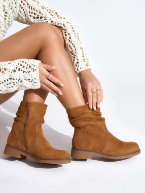 Shelvt Brown women's cowboy boots