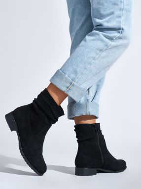 Shelvt Black women's cowboy boots