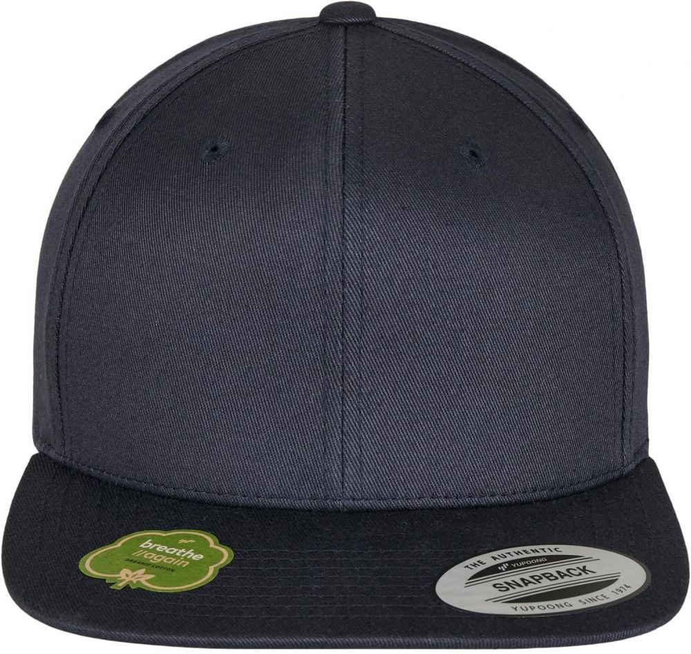 Organic Cotton Snapback Darknavy