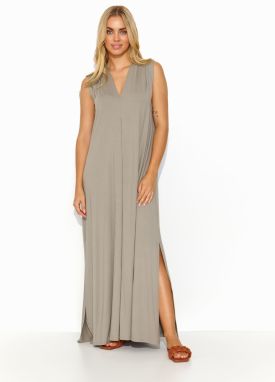 Makadamia Woman's Dress M830 Dark