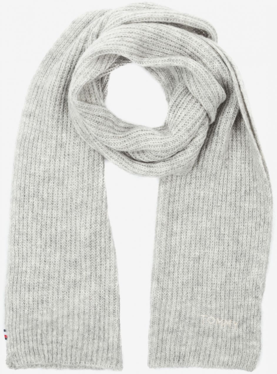 Tommy Hilfiger Šál - EFFORTLESS SCARF sivý