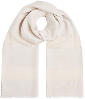 Tommy Hilfiger Šatka - ICONIC SOFT SCARF 100X200 béžová