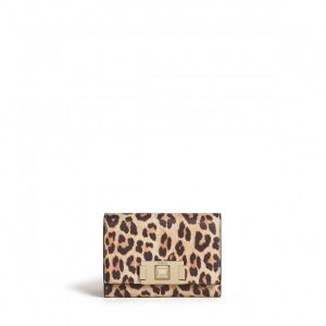 Peňaženka - FURLA MIMI M COMPACT WALLET - ARES ST.LEOPARDO MINI vzorovaná
