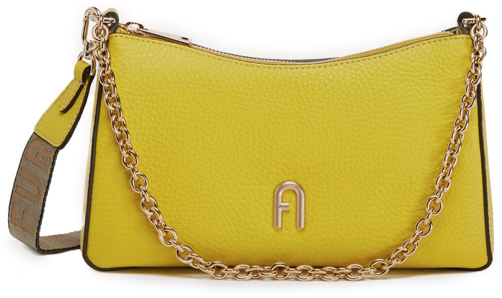 Kabelka - FURLA PRIMULA MINI C.BODY DOUBLE STRAP žltá