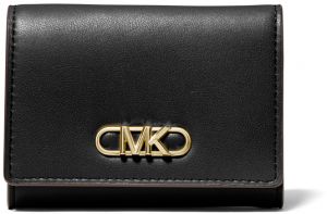 Michael Kors Peňaženka - PARKER MD FLAP TRIFOLD čierna