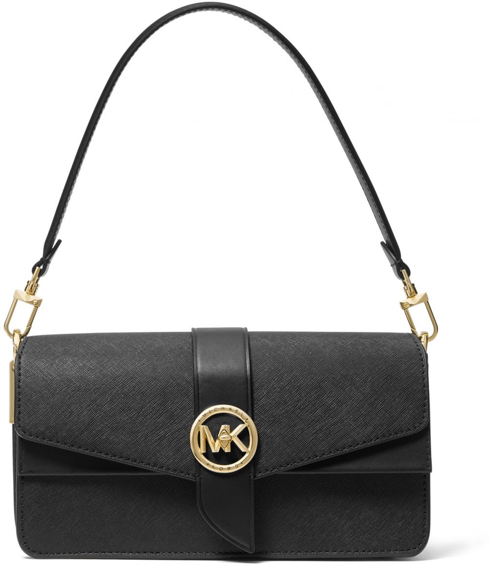 Michael Kors Kabelka - GREENWICH MD CONV SHLDR čierna