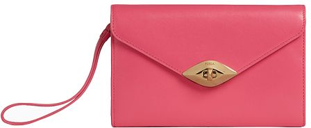Kabelka - FURLA EYE L CHAIN WALLET ružová