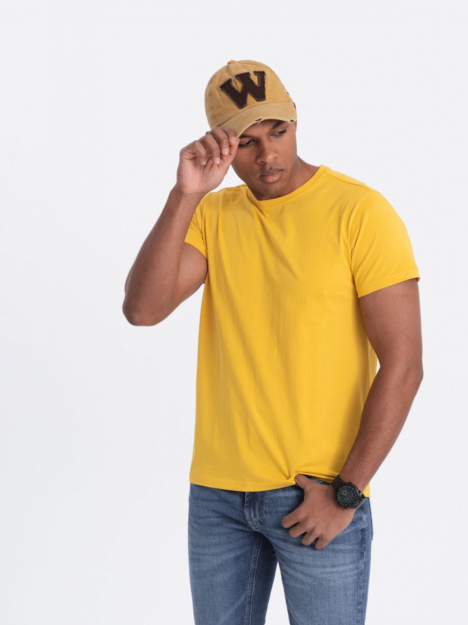 Ombre BASIC 3-pack cotton t-shirt set