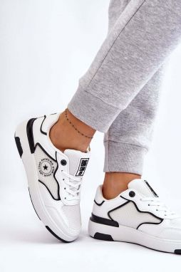 Ladies Sport Shoes Big Star LL274440 Black and White