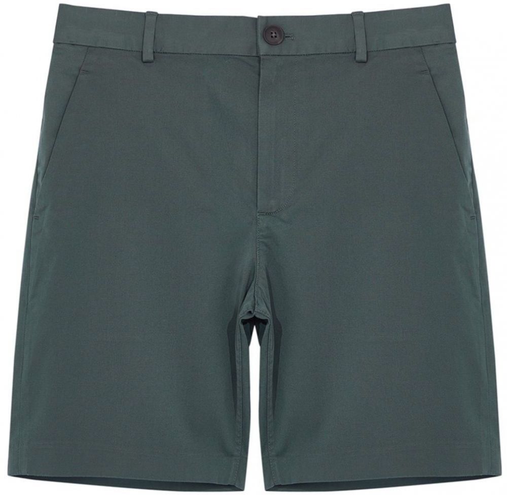Trendyol Green Slim Fit Gabardine Woven Shorts & Bermuda