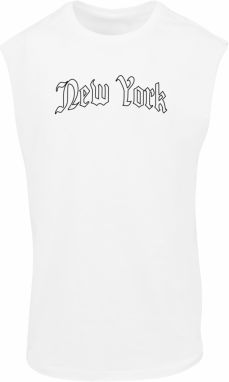 Men's tank top New York white