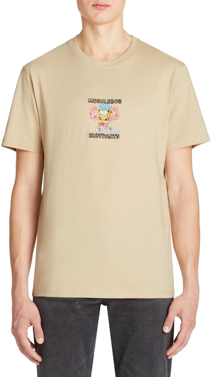 Celio Short-sleeved Spongebob T-shirt - Men's