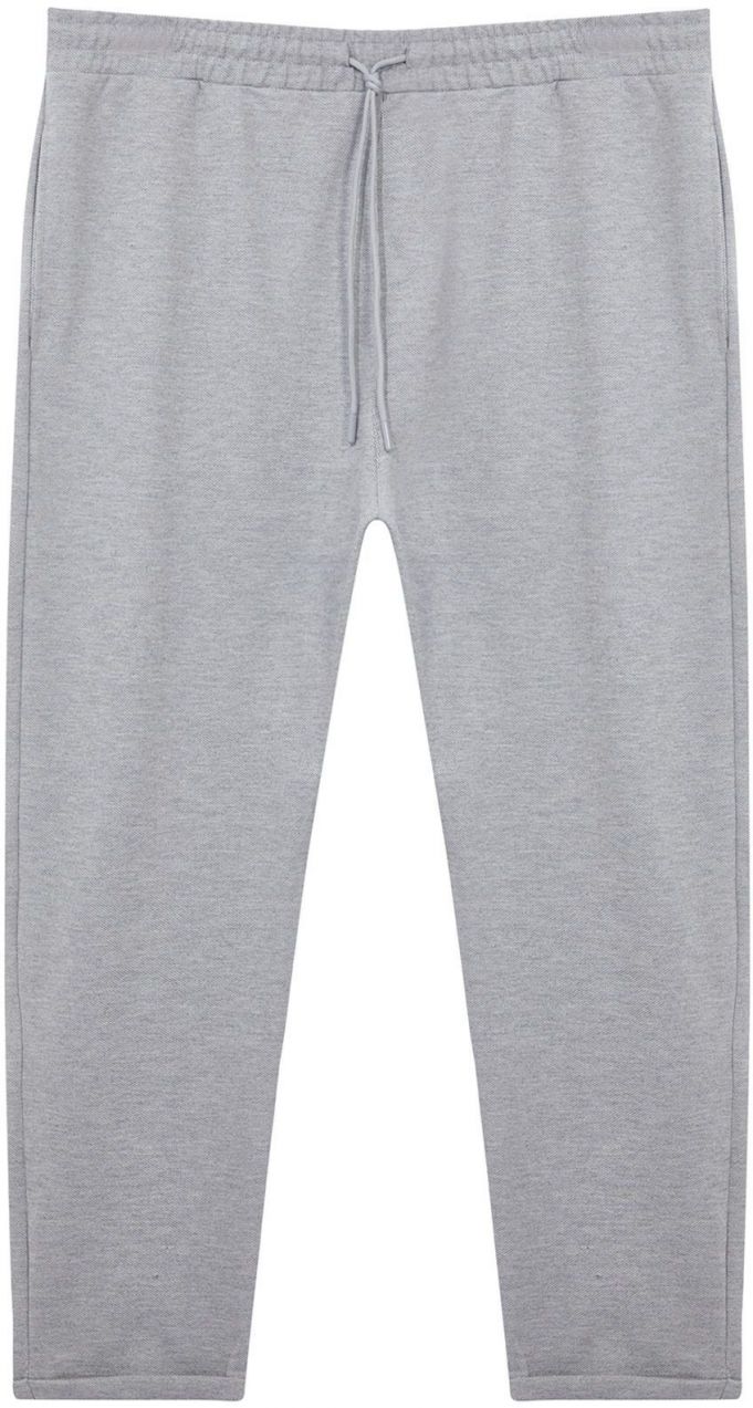 Trendyol Plus Size Gray Regular Fabric Trousers