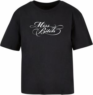 Women's T-shirt Miss Bitch black