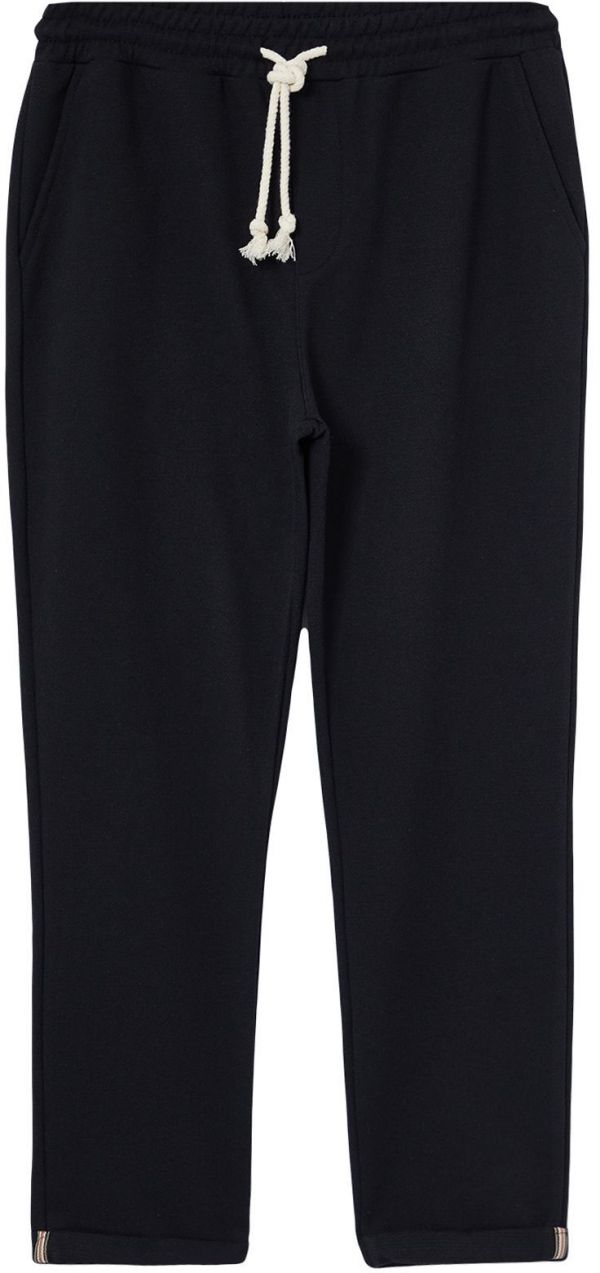 Trendyol Black Regular Cut Pique Textured Fabric Double Leg Sweatpants