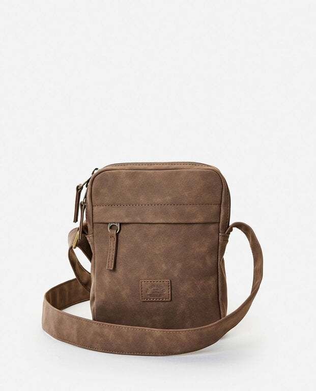 Rip Curl LEAZARD NO IDEA POUCH Brown Bag