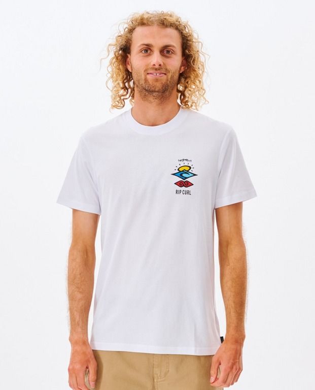 Rip Curl SEARCH ICON TEE White T-shirt