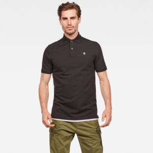 G-STAR Polo tričko - Dunda polo s\s čierne
