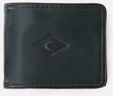 Rip Curl LAYERED RFID 2 IN 1 Black Wallet