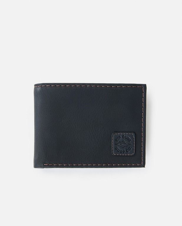Rip Curl PATCHED PU ALL DAY Black Wallet
