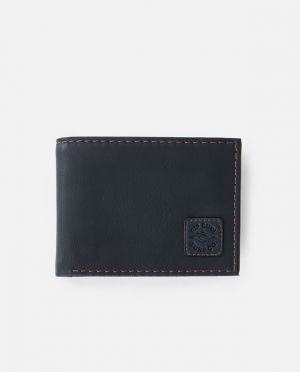 Rip Curl PATCHED PU ALL DAY Black Wallet