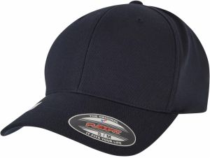 Wooly Combed Waterrepellent Dark Blue Cap
