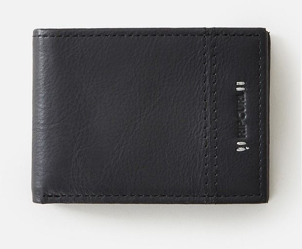Rip Curl STACKED RFID SLIM Black Wallet