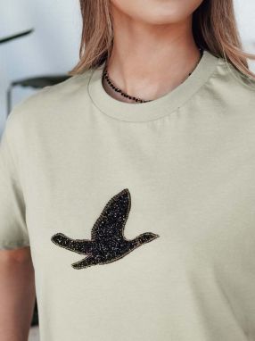 Women's T-shirt BRILD pistachio Dstreet