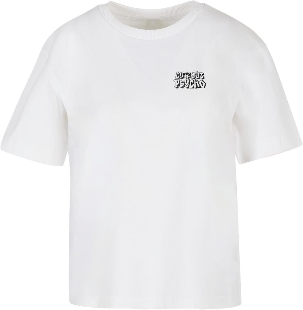 Women's T-shirt Cute But Psycho white