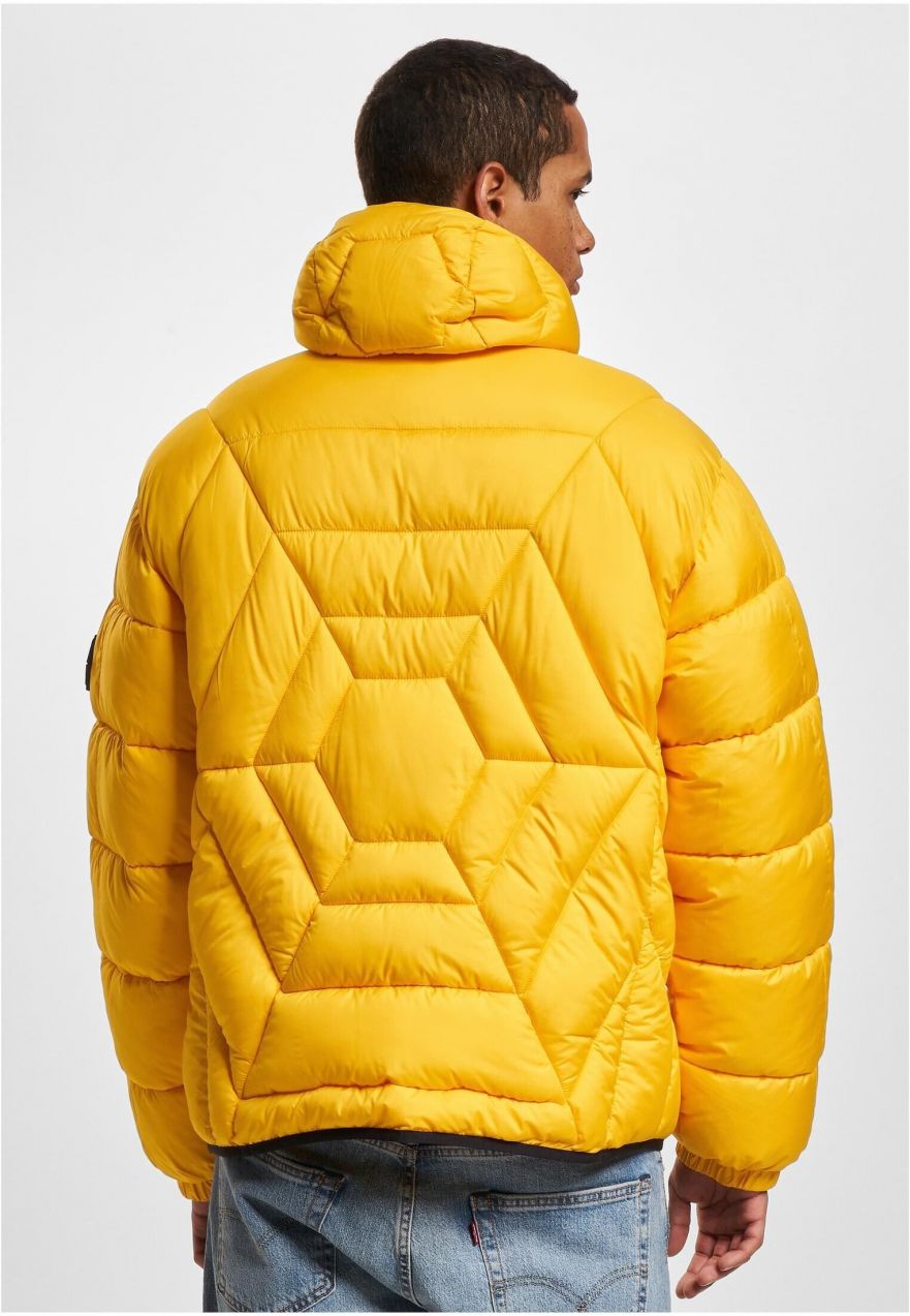 Men's winter jacket PM234-014-2 SP Storm Net 1.0 yellow