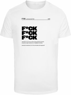Men's T-shirt F*ck Definition white