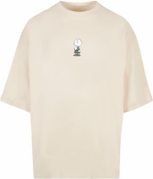 Men's T-shirt Peanuts - Charlie Brown Huge cream