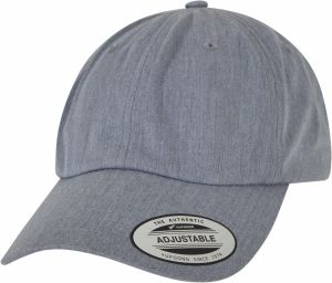 Men's cap Twill heather gray