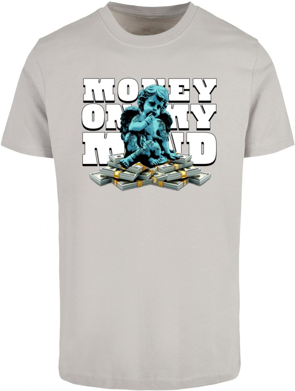 Men's T-shirt Money On My Mind light asphalt