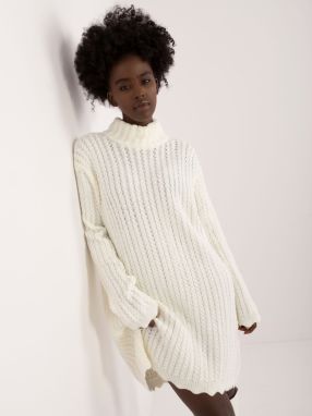Ecru Knitted Dress