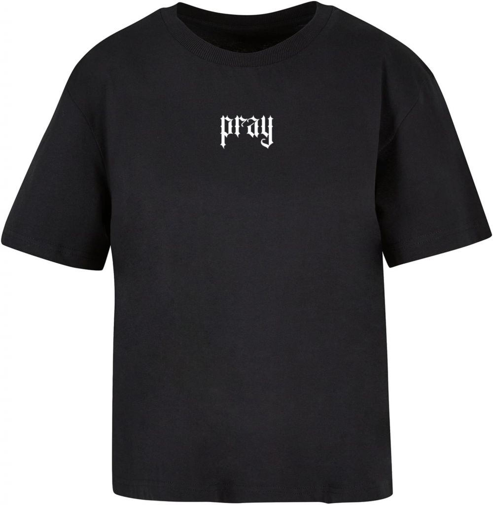 Women's T-shirt Praying Hands black