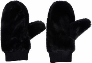 Teddy Gloves Gloves black
