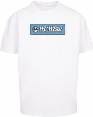 Men's T-shirt WU Wear Earth Logo Oversize white