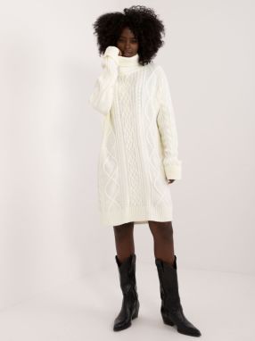 Ecru Knitted Dress